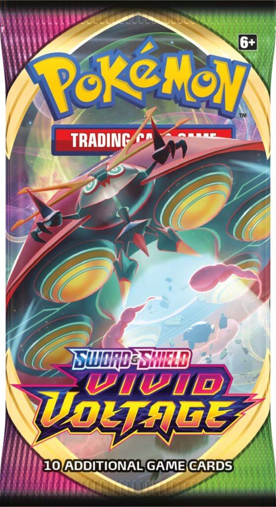 Pokemon TCG Sword and Shield Vivid Voltage Booster Pack