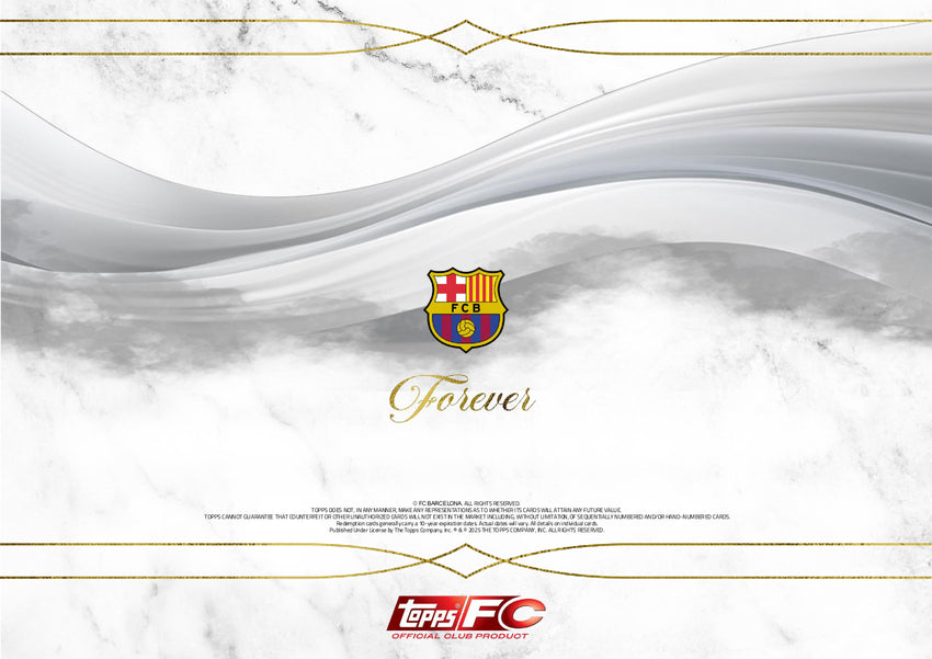 2025-26 Topps Barcelona Forever Hobby Box