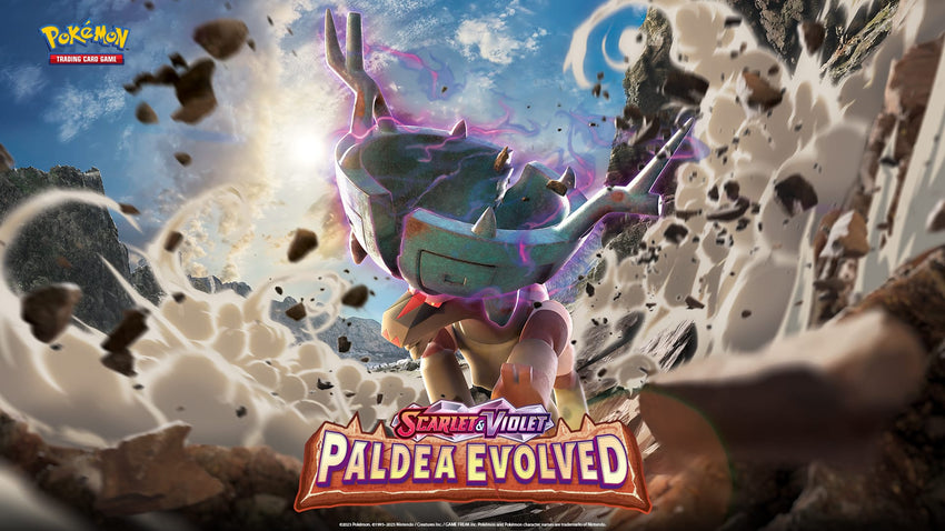 Pokemon Paldea Evolved 1-Box Opening #29045 - Type Team Based - Sep 25 (12pm)