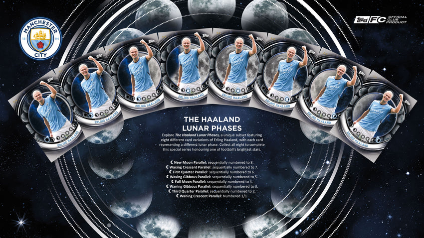 2024-25 Topps Blue Moon Manchester City Soccer Set Box
