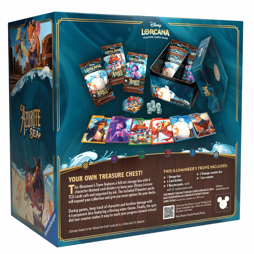 Lorcana TCG Disney Azurite Sea Illumineer's Trove