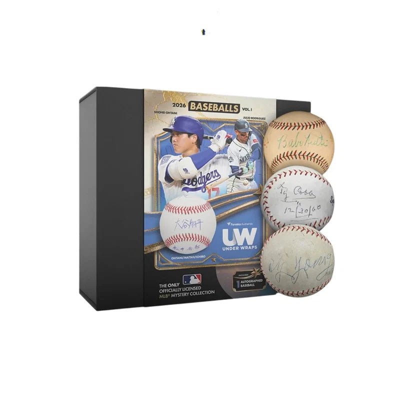 2026 Under Wraps MLB Baseball・Signed Ball 1 Box Opening - #33260・Random Team (Aug 26 4pm)
