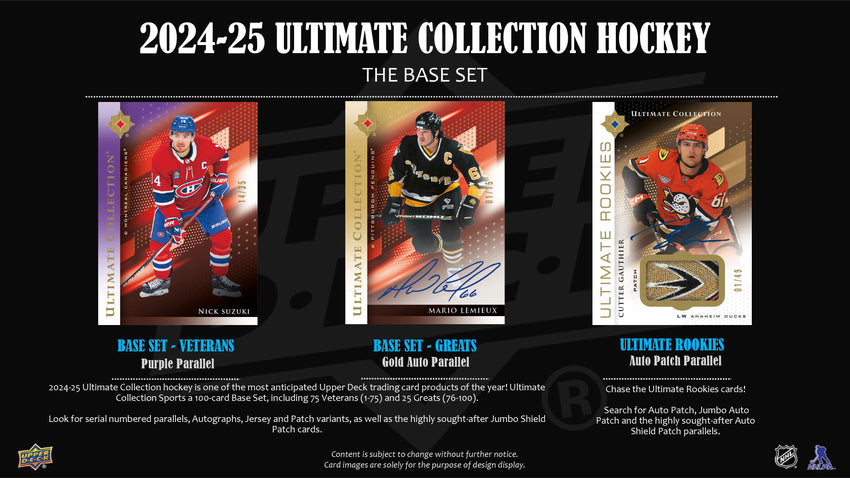 2024-25 Upper Deck Ultimate Collection Hockey Hobby Box