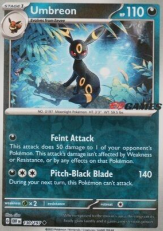 Umbreon - 130/197 - EB Games Stamp Promo