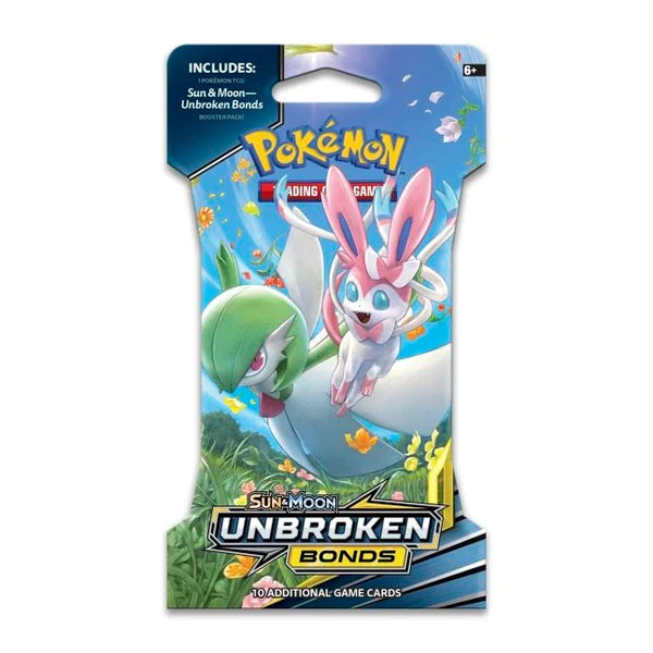Pokemon Tcg Sun And Moon Unbroken Bonds Sleeved Booster Pack