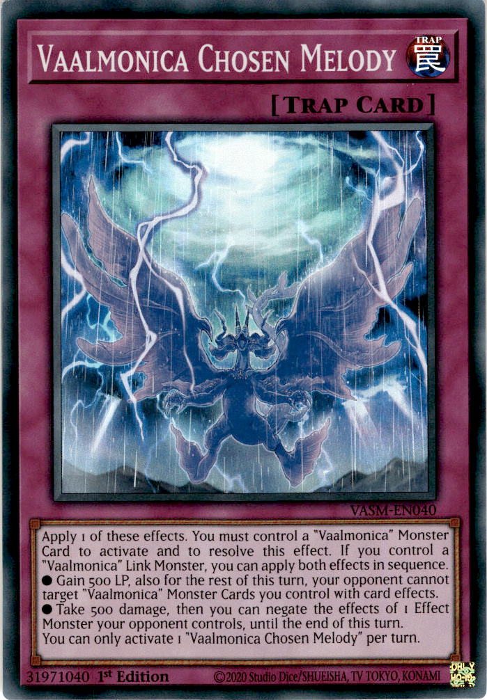 Vaalmonica Chosen Melody - Vasm-en040 - Super Rare 1st Edition
