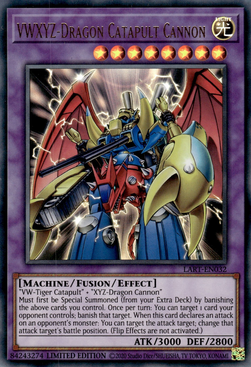 VWXYZ-Dragon Catapult Cannon - LART-EN032 - Limited Edition