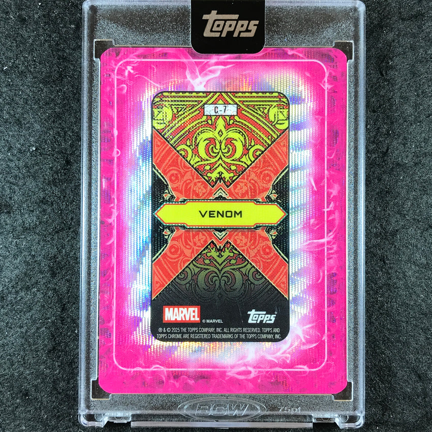 2025 Marvel Mint VENOM Gambit's Deck Chrome Playing Card 70/99 #C-7