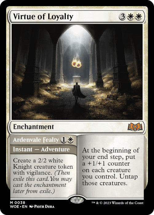 Virtue of Loyalty - #38 Mythic Wilds of Eldraine