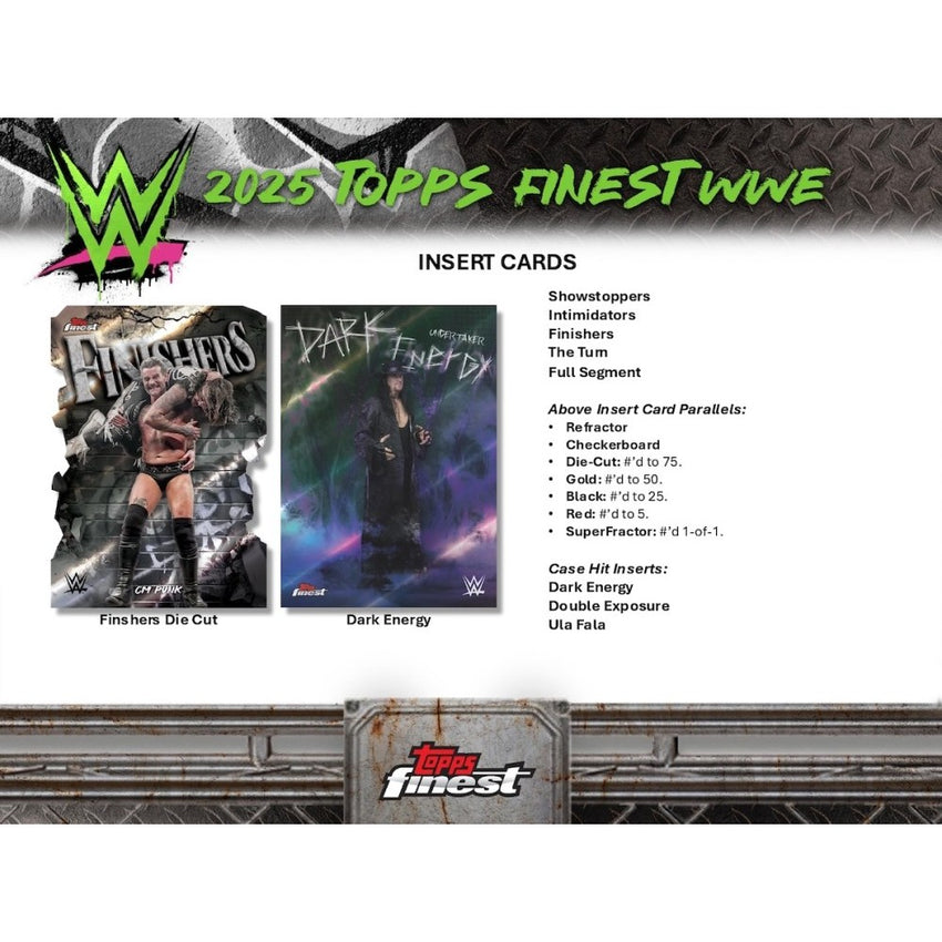 2025 WWE Topps Finest Hobby 1-Box Opening #29726 - Random Wrestler - Oct 13 (4pm)