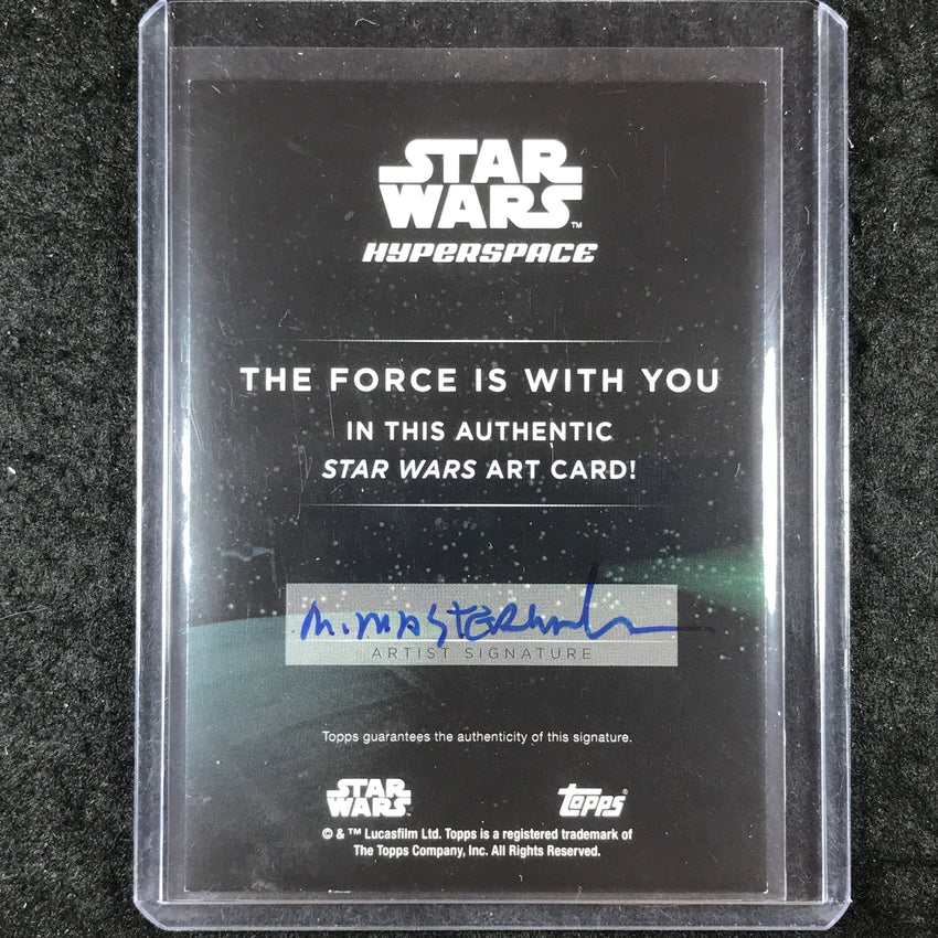 2024 Stars Wars Hyperspace WAMPA Artist Sketch 1/1 MICHAEL MASTERMAKER