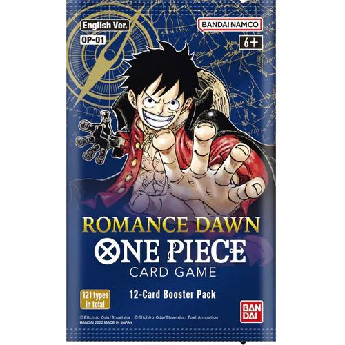 One Piece Card Game [OP-01] Romance Dawn Booster Pack White Box Wave