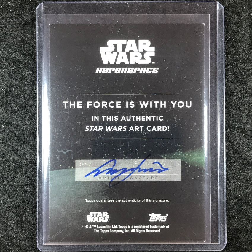 2024 Stars Wars Hyperspace YODA Artist Sketch 1/1