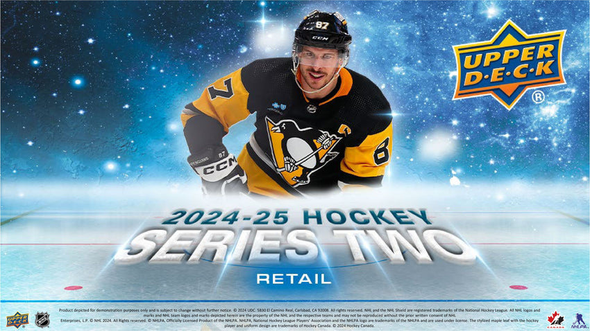 2024-25 Upper Deck Series 2 Hockey Tin