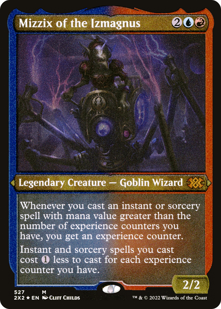 [ EF ] [FOIL] Mizzix of the Izmagnus (Foil Etched) #527 - MYTHIC 2X2 - Double Masters 2022