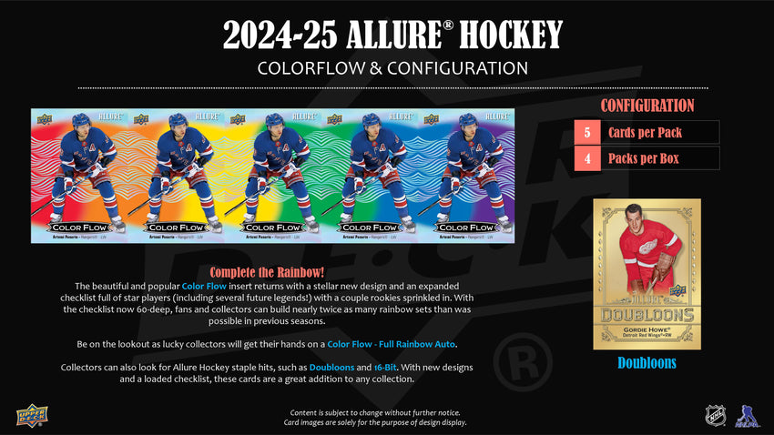 2024-25 Upper Deck Allure Hockey Blaster Box