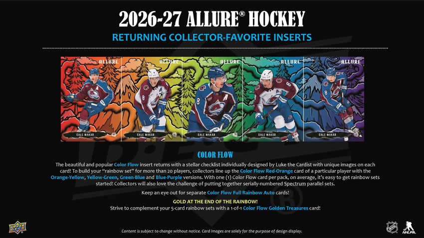 2026-27 Upper Deck Allure Hockey Hobby Box (Pre-Order)