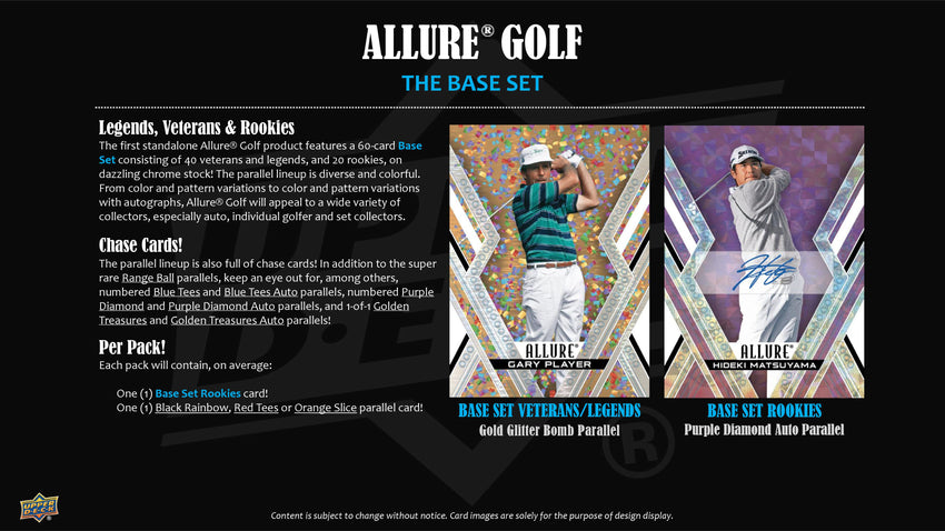 2026 Upper Deck Allure Golf Hobby Box