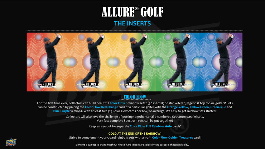 2026 Upper Deck Allure Golf Hobby Box