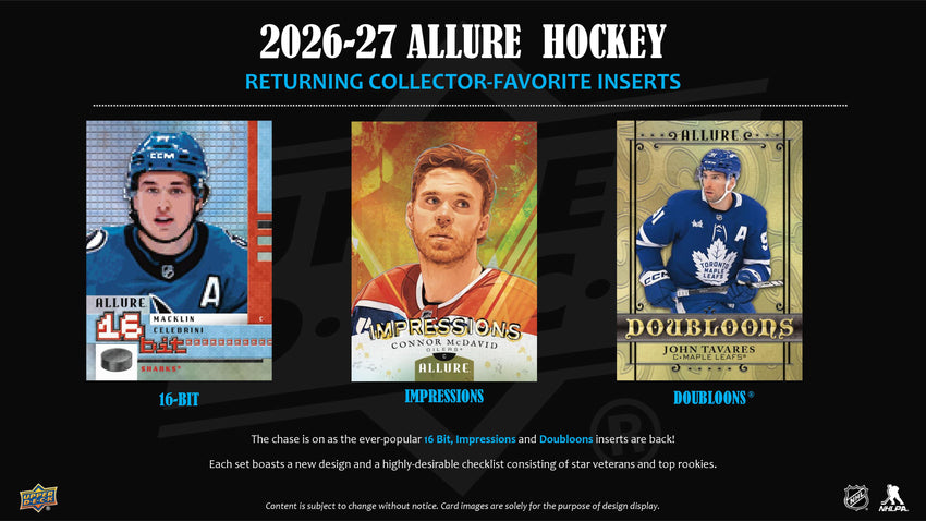 2026-27 Upper Deck Allure Hockey Hobby Box (Pre-Order)