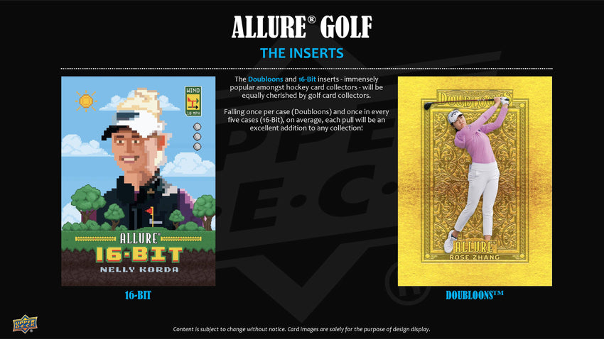 2026 Upper Deck Allure Golf Hobby Box