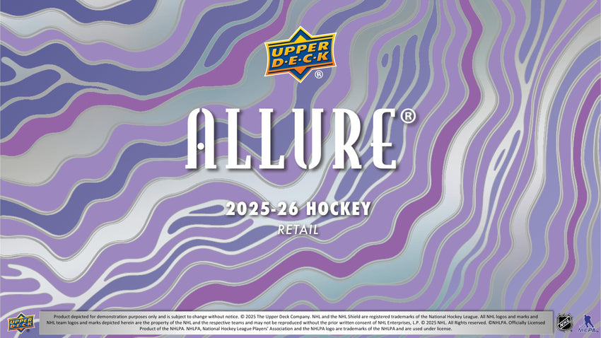 2025-26 Upper Deck Allure Hockey 4-Pack Blaster Box (Pre Order)