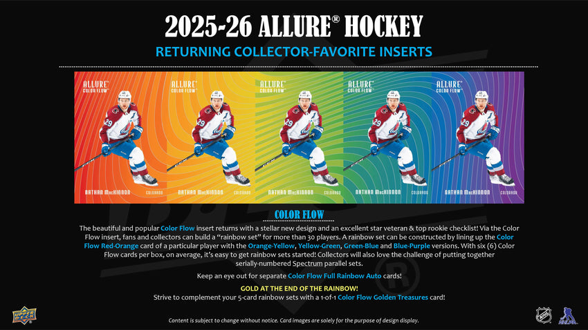 2025-26 Upper Deck Allure Hockey Hobby Box (Pre Order)