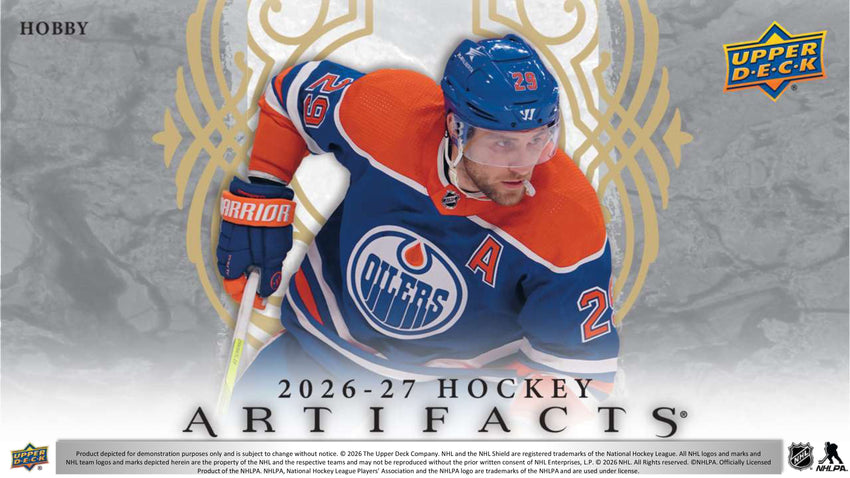 2026-27 Upper Deck Artifacts Hockey Hobby Box (Pre Order)