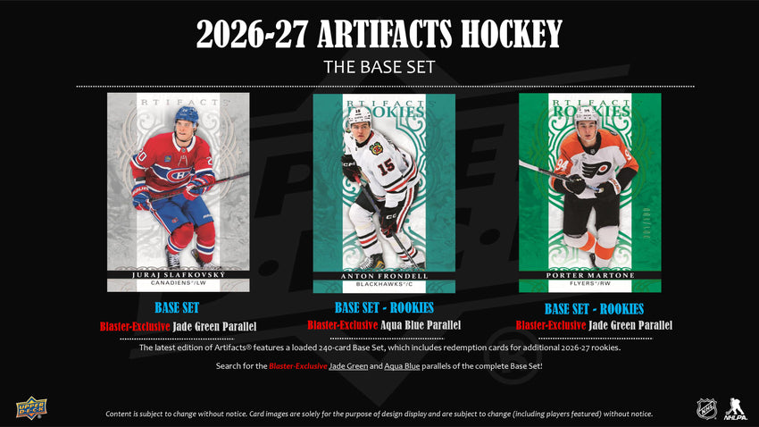 2026-27 Upper Deck Artifacts Hockey Blaster Box (Pre Order)