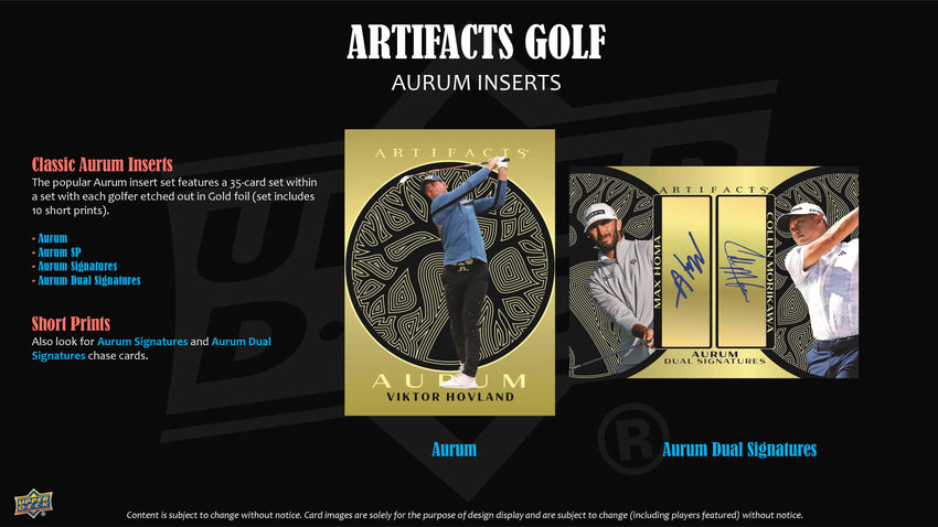 2026 Upper Deck Artifacts Golf Hobby Box (Pre Order)