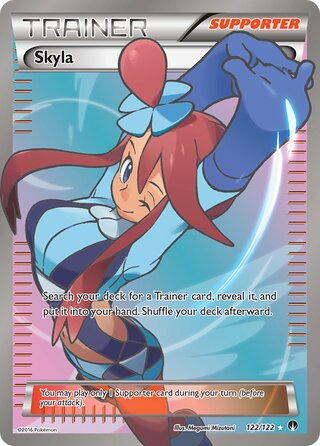 Skyla - 122/122 - Full Art Ultra Rare - BREAKpoint