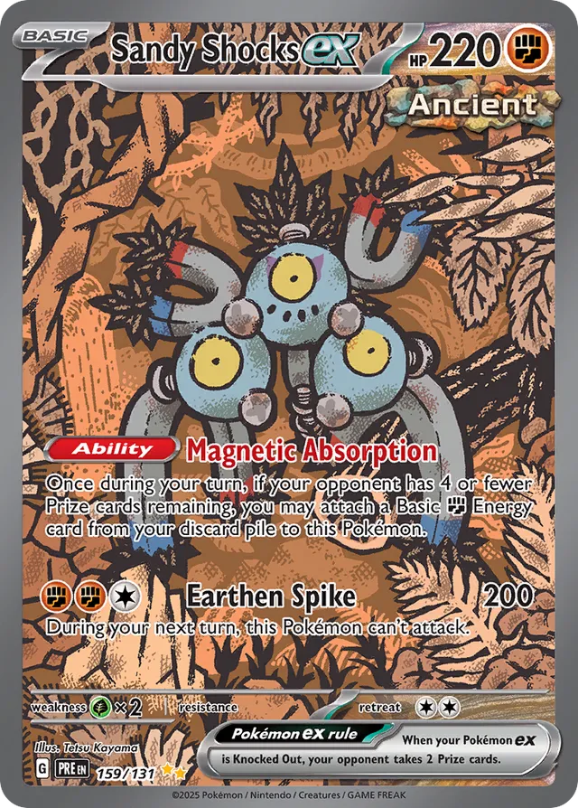 [SPECIAL] Sandy Shocks ex - 159/131 - Special Illustration Rare Prismatic Evolutions