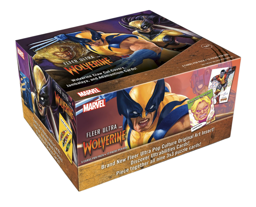 2023 Upper Deck Marvel Fleer Ultra Wolverine Hobby Box