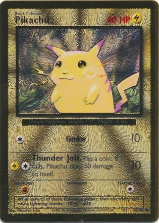 Metal Pikachu - 58/102 - Celebrations Upc Promo