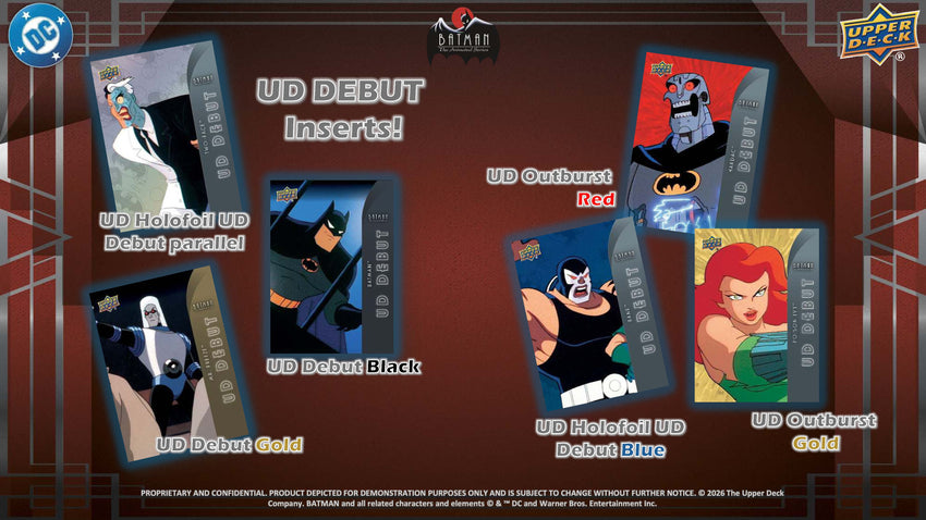 2025 Upper Deck DC Batman The Animated Series Hobby Box (Pre Order)