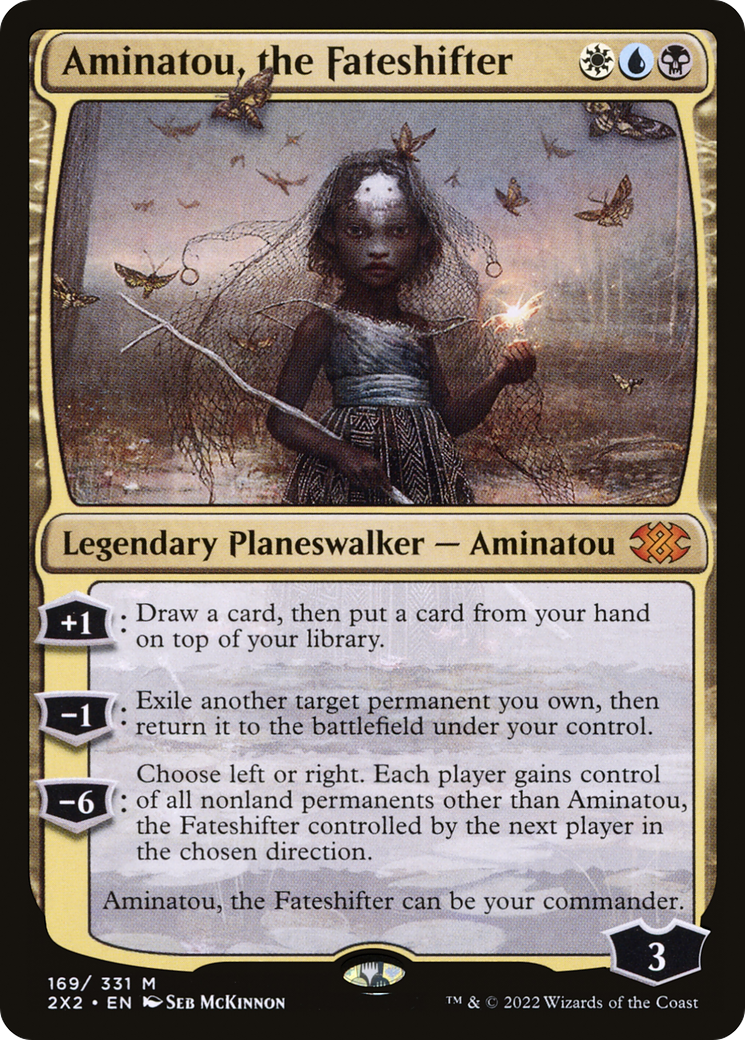 [FOIL] Aminatou, the Fateshifter #169 - MYTHIC 2X2 - Double Masters 2022