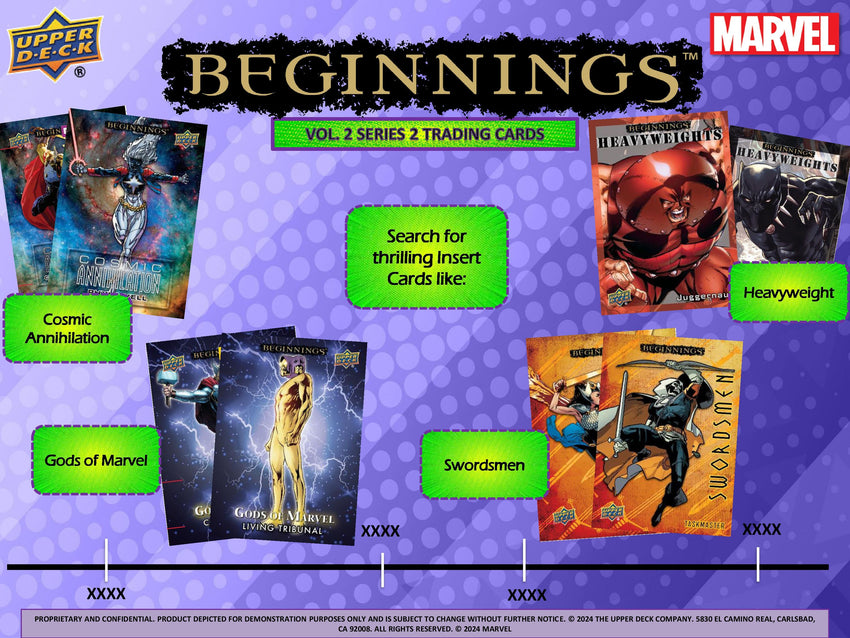 2024 Upper Deck Marvel Beginnings Volume 2 Series 2 Hobby Pack