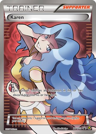 Karen - Xy177a - Alternate Art Promo