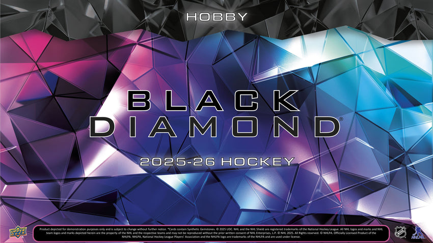 2025-26 Upper Deck Black Diamond Hockey Hobby Box