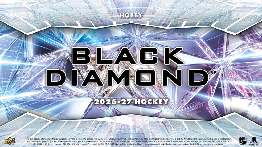 2026-27 Upper Deck Black Diamond Hockey Hobby Box (Pre Order)