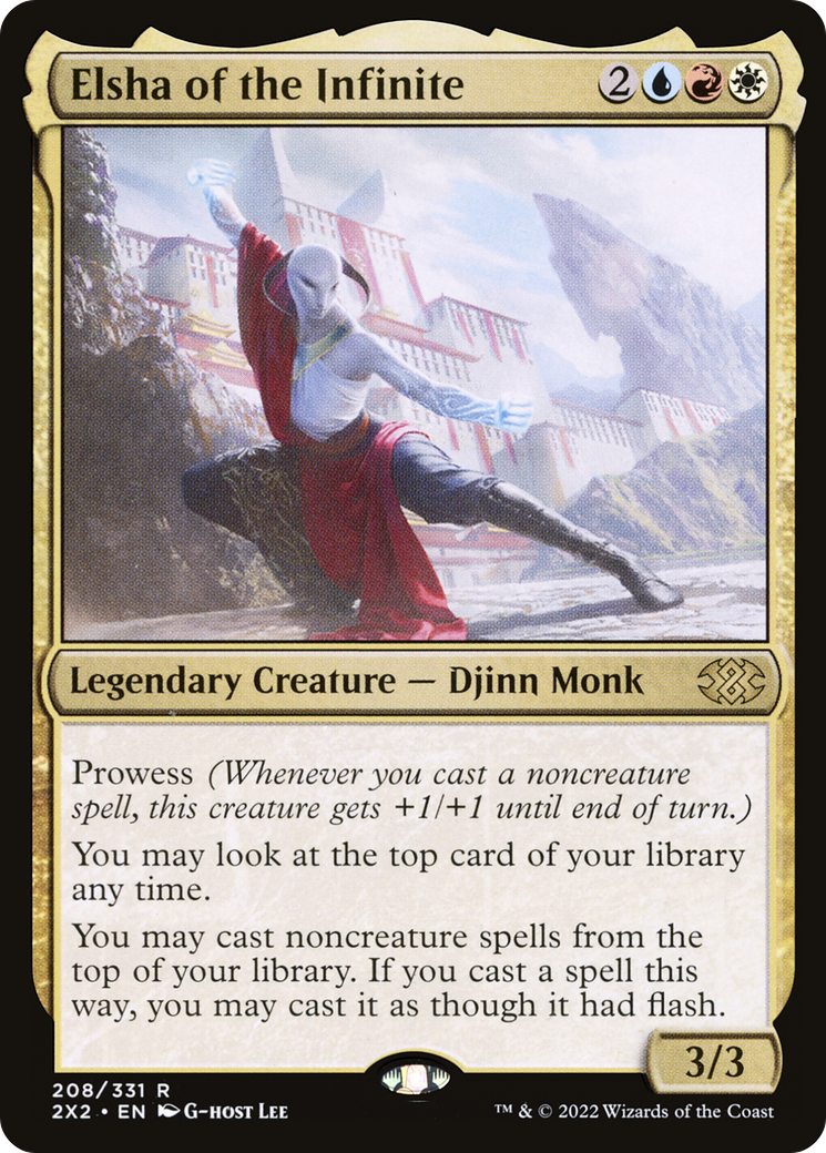Elsha of the Infinite #208 - RARE 2X2 - Double Masters 2022