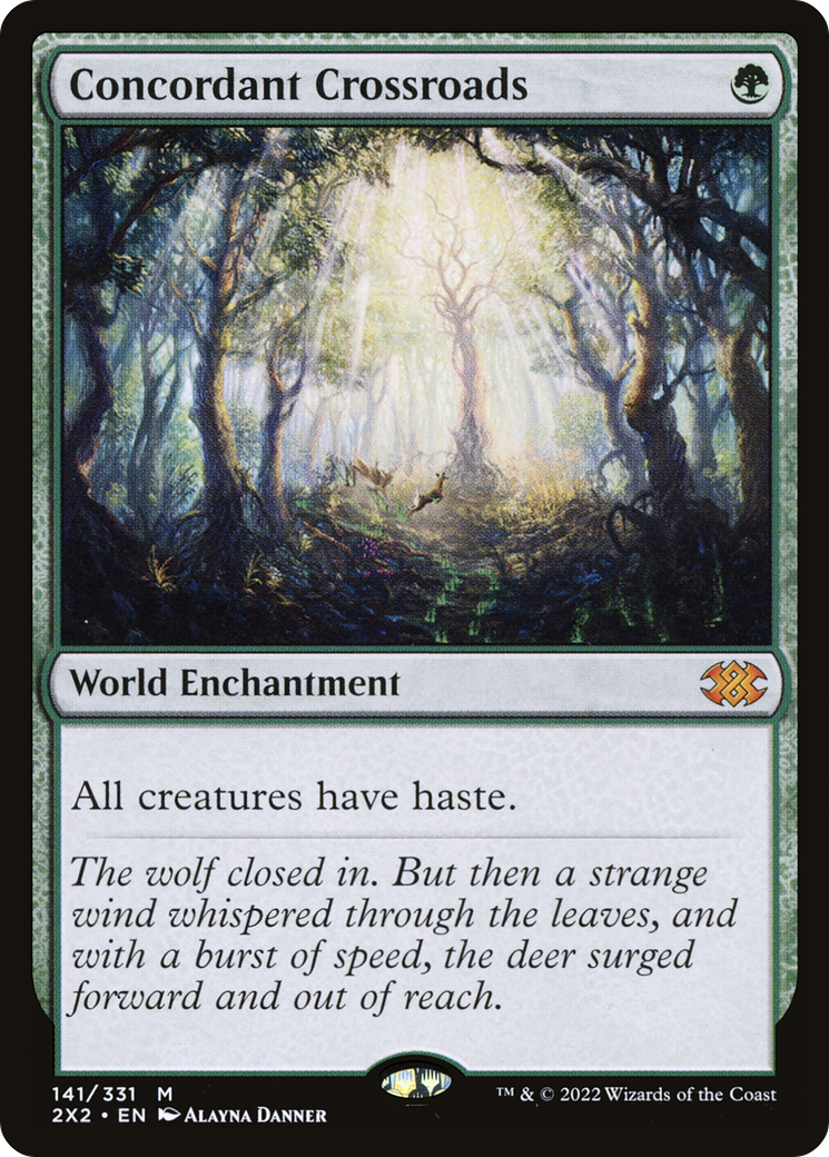 [FOIL] Concordant Crossroads #141 - MYTHIC 2X2 - Double Masters 2022
