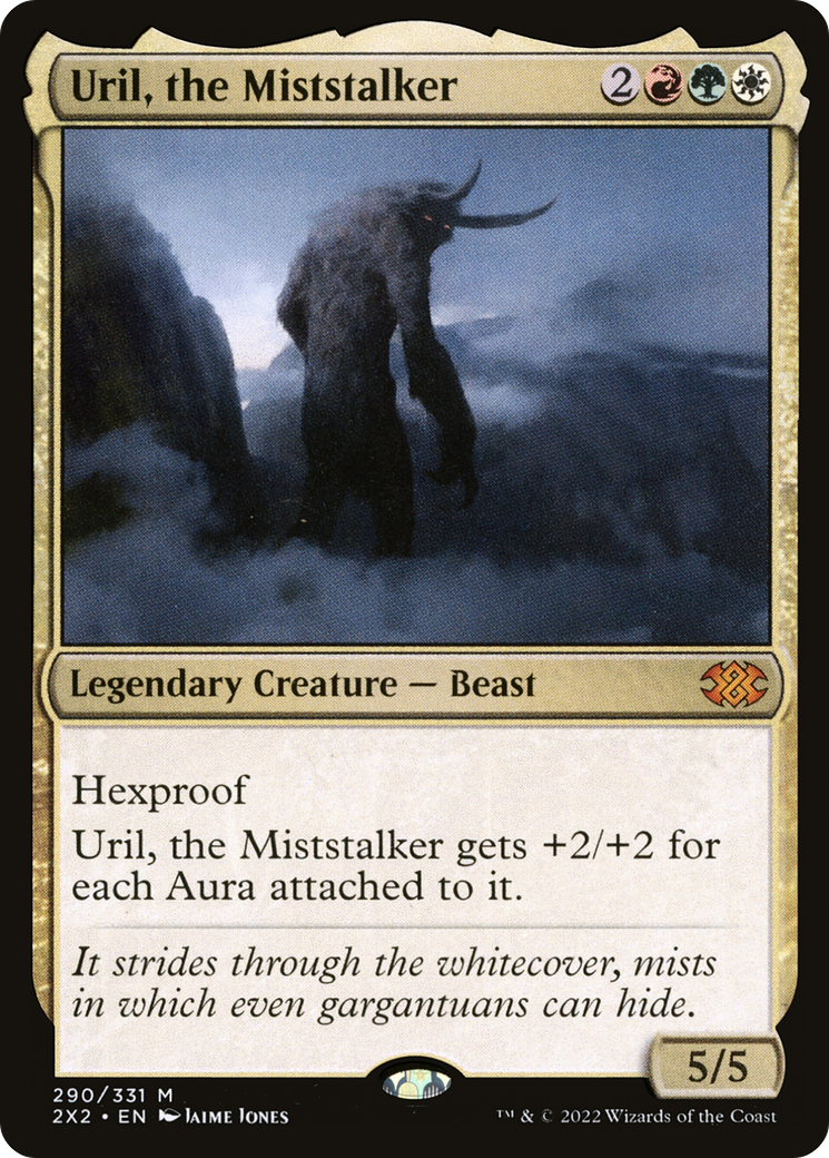 Uril, the Miststalker #290 - MYTHIC 2X2 - Double Masters 2022