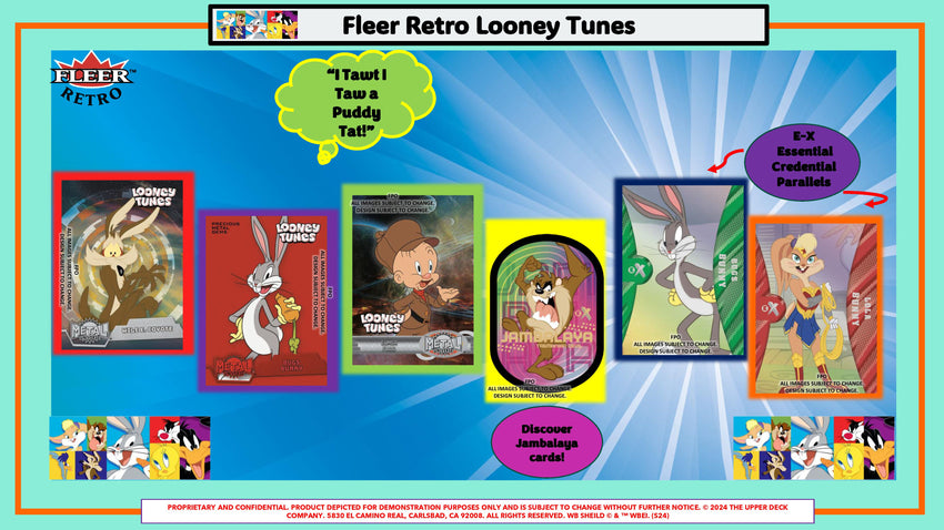 2024 Upper Deck Fleer Retro Looney Tunes Hobby Box