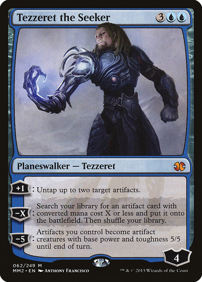 Foil Tezzeret The Seeker - 062/249 Mythic Modern Masters 2