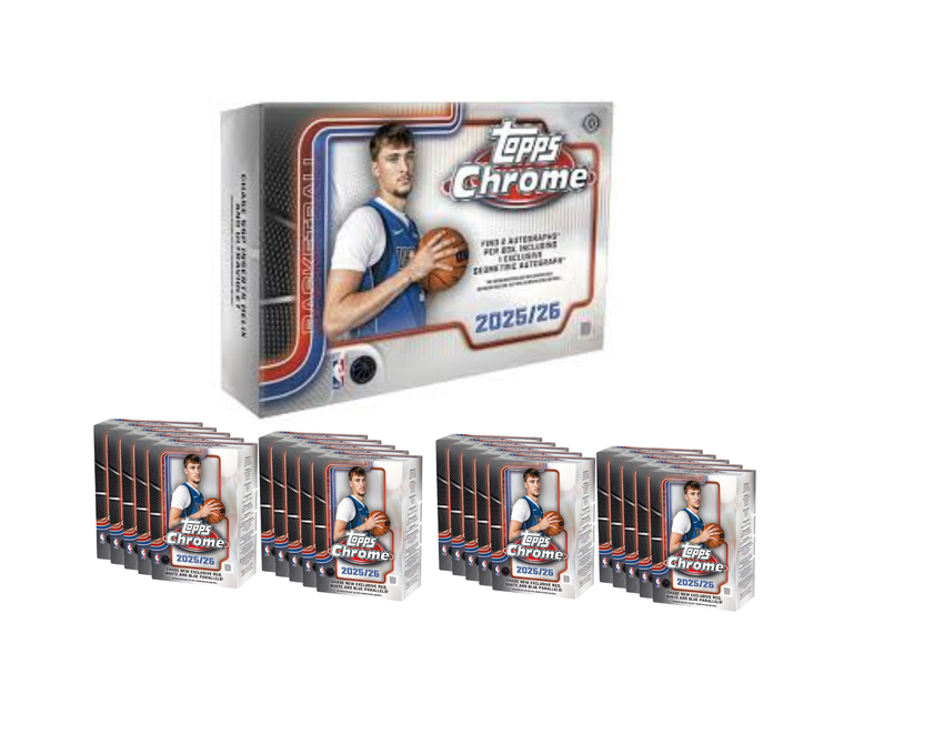 25/26 Topps Chrome Basketball Delight + Value Blaster 21 Box Opening - #30676・Random Team (Dec 23)