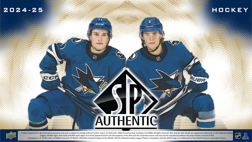 2024-25 Upper Deck SP Authentic Hockey Hobby Box
