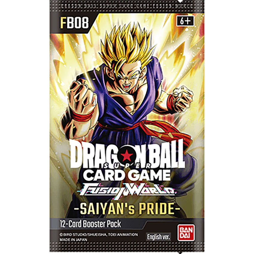 Dragon Ball Super Fusion World TCG [FB08] Saiyan's Pride Booster Box –  Cherry Collectables