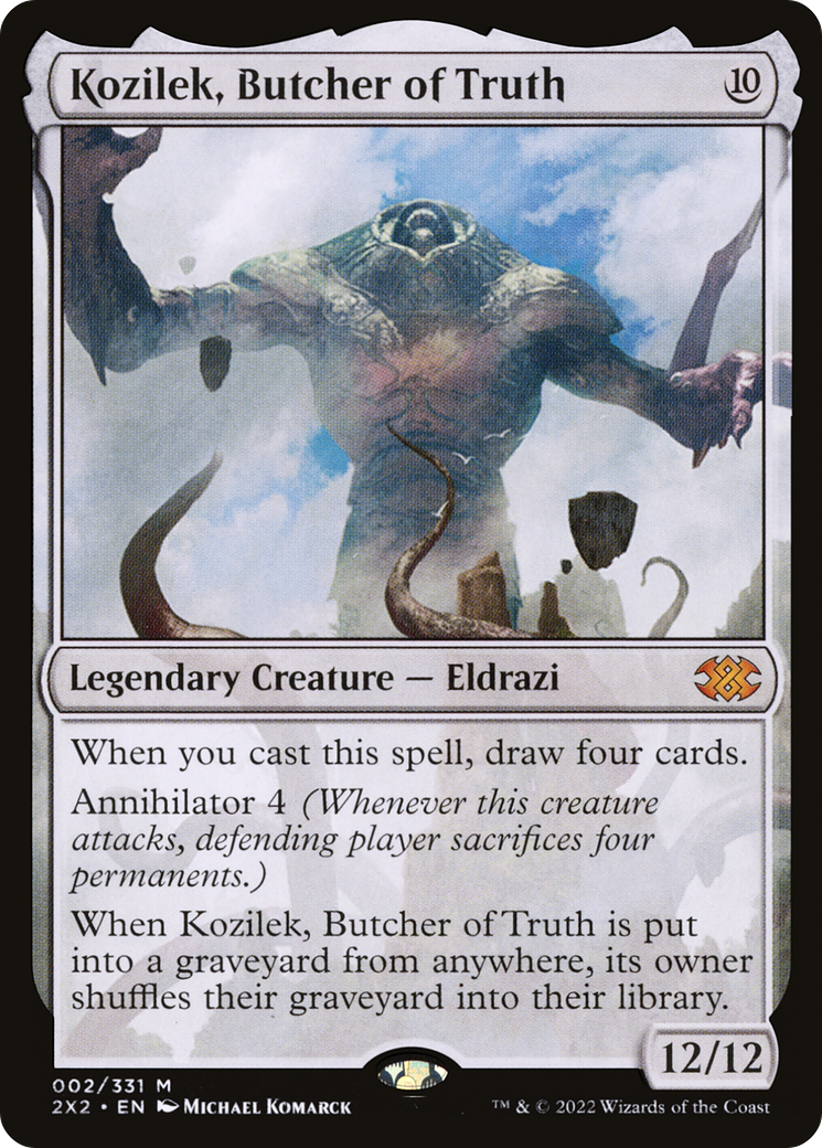 Kozilek, Butcher of Truth #002 - MYTHIC 2X2 - Double Masters 2022