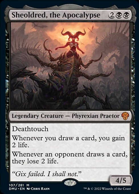 Sheoldred, the Apocalypse - 107 /281 - Mythic - FOIL 